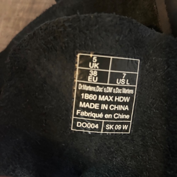 Platform dr marten boots knee high - Picture 8 of 8